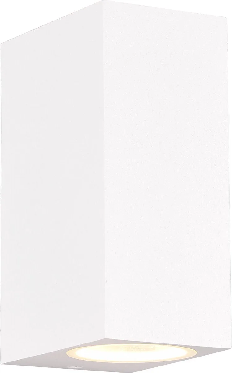 ROYA - Wandlamp - excl. 2x GU10 4,9 W - Verlichting omhoog en omlaag - Buitenverlichting - IP44 fra Trio i Wit mat – produktbillede