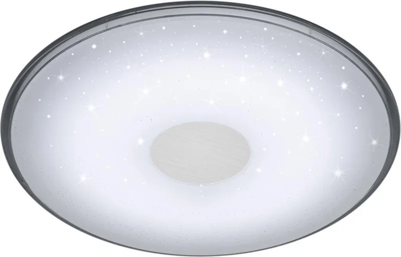SHOGUN - Plafondlamp - incl. 1x SMD 21,5 W - Dimbaar met schakelaar - Niet extern dimmerbaar - Sterlichteffect de Trio en Blanc – photo produit