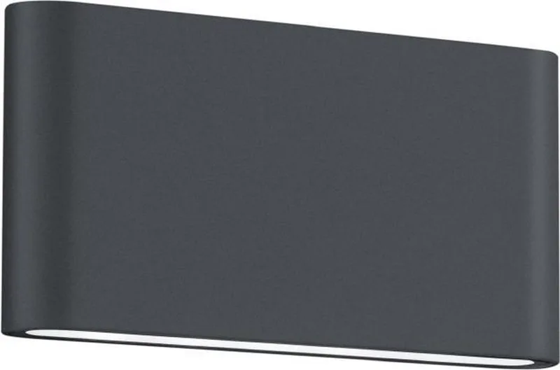 THAMES II - Wandlamp - incl. 2x SMD 4,5W - Verlichting omhoog en omlaag - Wandmontage - Niet dimbaar - Buitenverlichting - IP54 by Trio in Anthracite – product photo