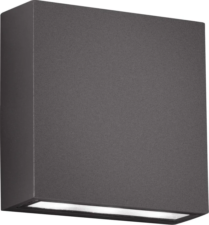 THAMES - Wandlamp - incl. 2x SMD 3 W - Verlichting omhoog en omlaag - Wandmontage - Niet dimbaar - Buitenverlichting - IP54 de Trio en Anthracite – photo produit