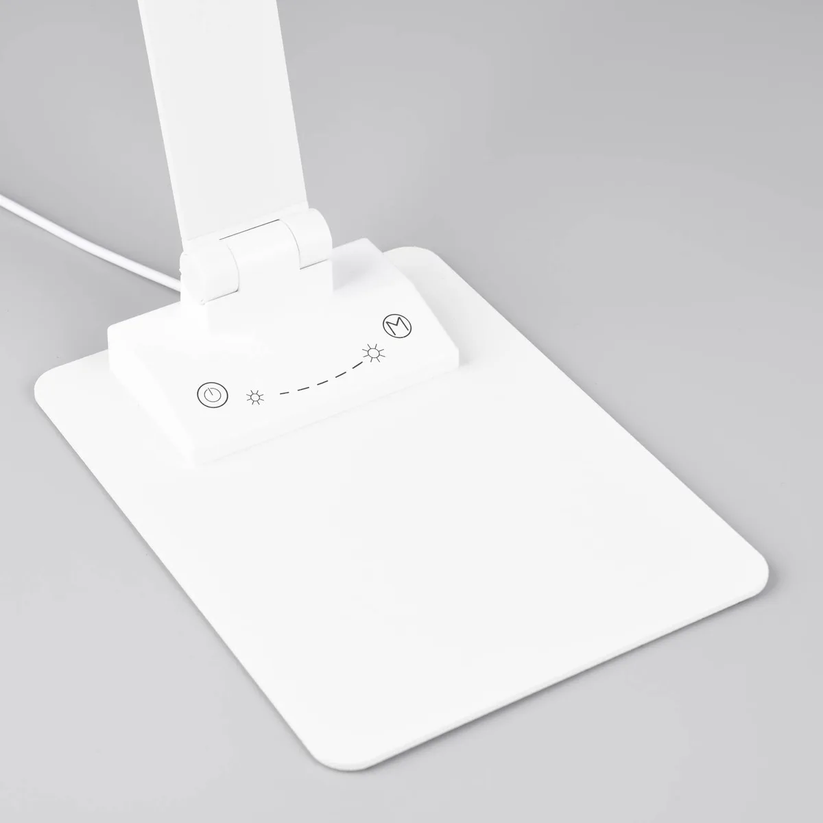 TRAVIS - Tafellamp - Bureaulamp - incl. 1x SMD 6,5W - Geïntegreerde dimmer - Memory functie - USB-poort - Oplaadfunctie fra Trio i Wit mat – produktbillede 3 af 4