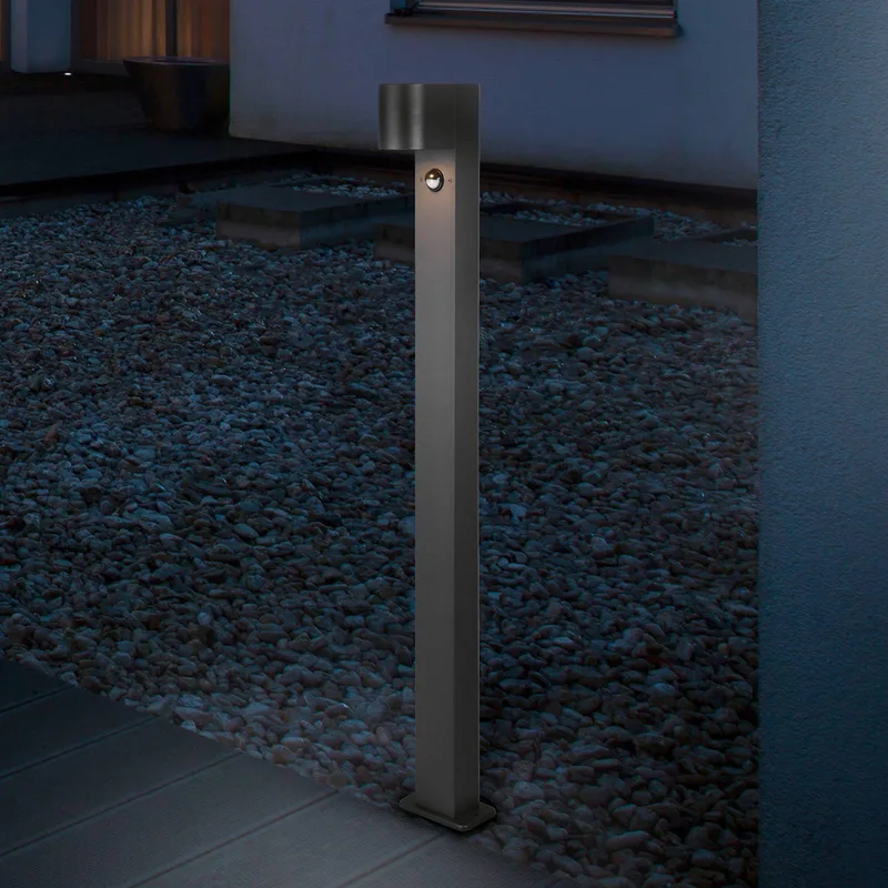Tuinpadverlichting Roya, bewegingssensor de Trio en Anthracite – photo produit