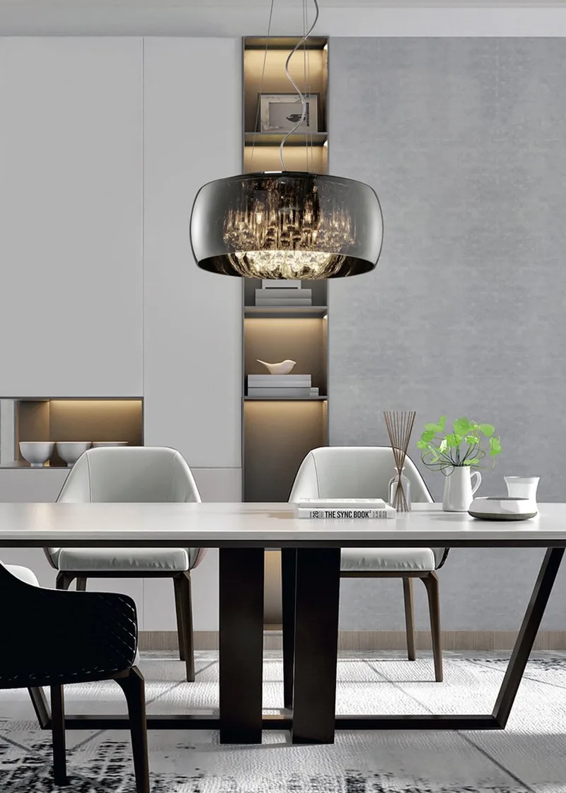 VAPORE - Hanglamp - excl. 6x G9 3 W - In hoogte verstelbaar von Trio in Chrom – Produktfoto