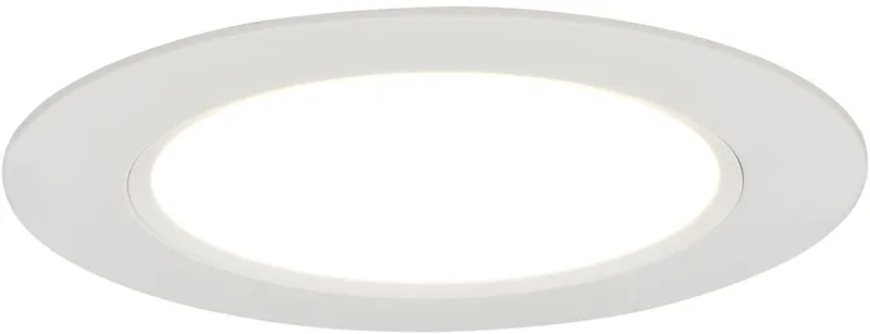 VIRUNGA - Inbouwspot - incl. 1x SMD 6 W - Extern dimbaar - Plafondbevestiging - DIP - Schakelaar från Trio i Wit mat – produktbild