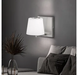 Wandlamp Genk 17 cm de Trio en Nikkel – photo produit 4 sur 5