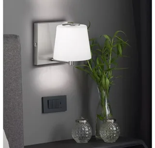 Wandlamp Genk 17 cm de Trio en Nikkel – photo produit 3 sur 5