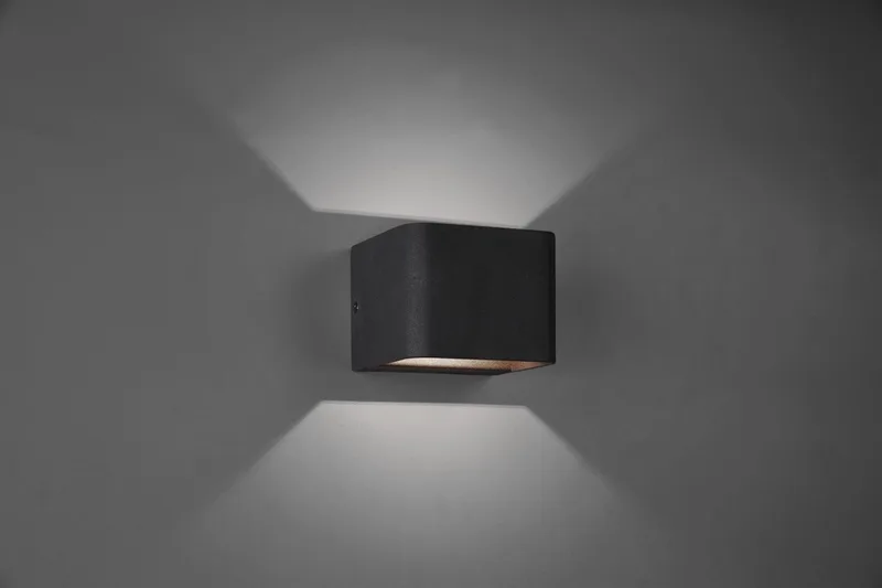 Wandlamp Trio Leuchten Melvin von Trio in Schwarz – Produktfoto