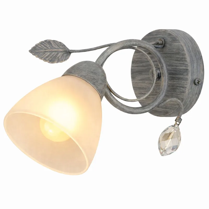 Wandlamp Trio Leuchten Traditio von Trio in Grau – Produktfoto