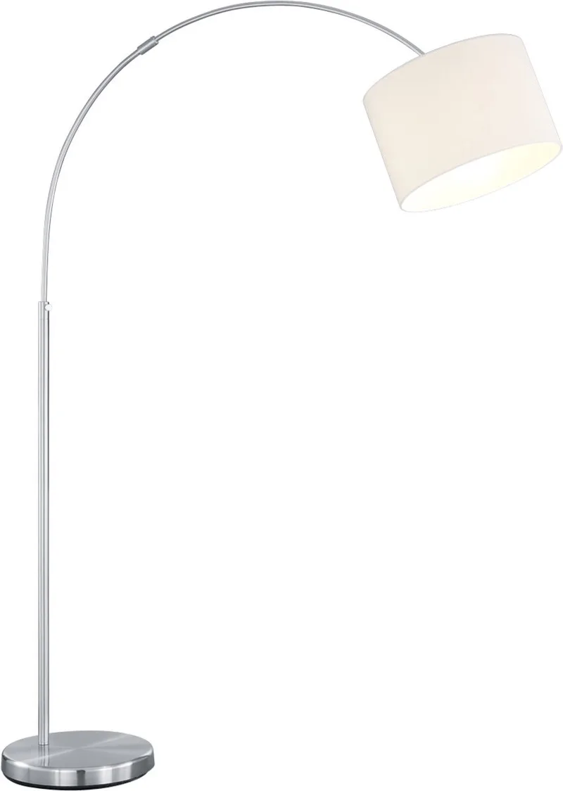 Woonexpress Galm - Vloerlamp - Zilver van Trio in Wit – productfoto