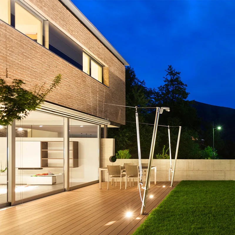 Dimbare LED grondspot - Rond - 4000K neutraal wit - 5 Watt - IP65 straal waterdicht - 2 jaar garantie från V-TAC i Rvs – produktbild