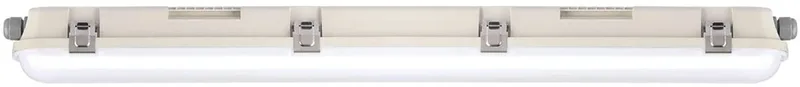 LED diffusor licht garage licht hoogbouw licht vochtbestendig licht plafondlamp, wit kunststof, jet-proof, 36W 4320lm 4000K neutraal wit, L 120 cm fra V-TAC i Hvid – produktbillede
