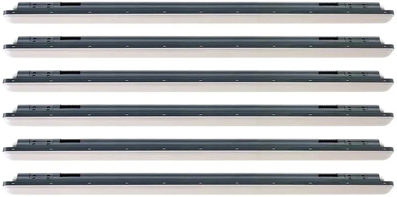 LED diffusor verlichting Plafondlamp Garage Vochtbestendige verlichting, 48W 5760lm 4000K koel L 150 cm, set van 6 de V-TAC en Blanc – photo produit