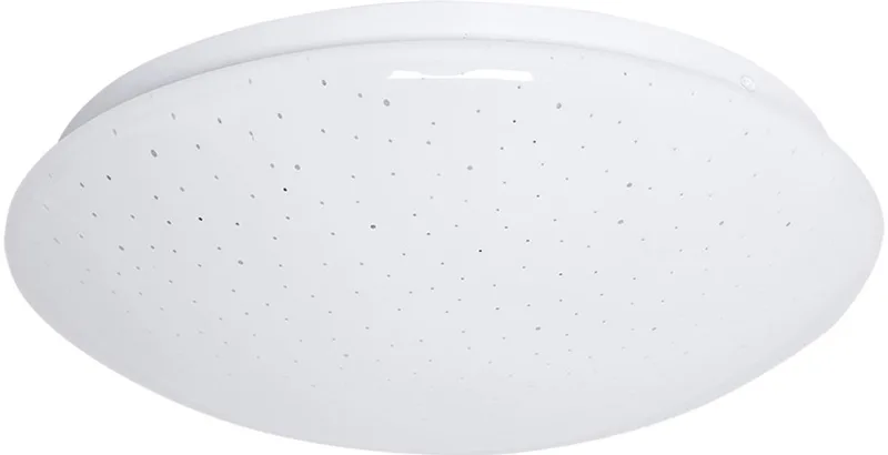 Plafondlamp LED eetkamerlamp met stereffect in ronde vorm 33 cm, metaal kunststof, 24W 1860lm 6500K, H 10,2 cm von V-TAC in Weiß – Produktfoto