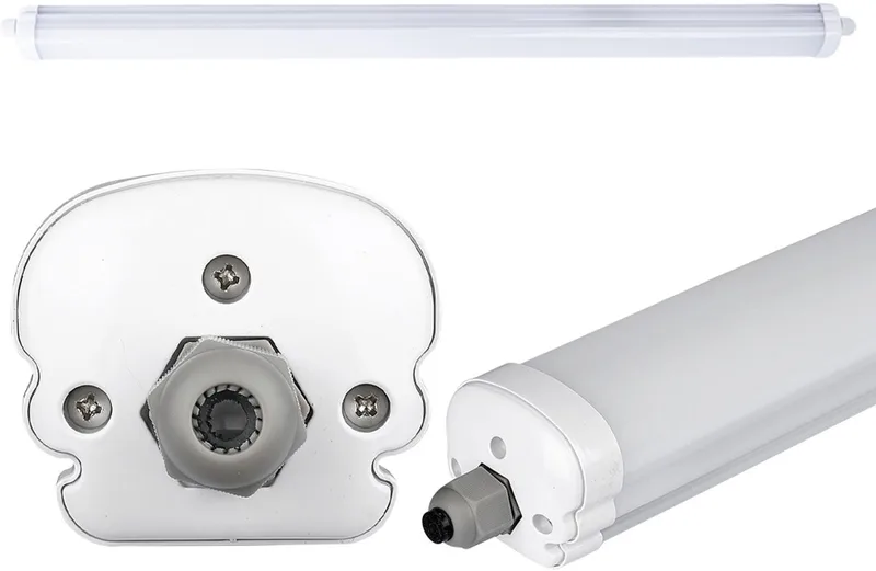 SMD LED 36 watt plafond schijnwerper vochtbestendige industriële 4000 Kelvin lamp de V-TAC en Blanc – photo produit