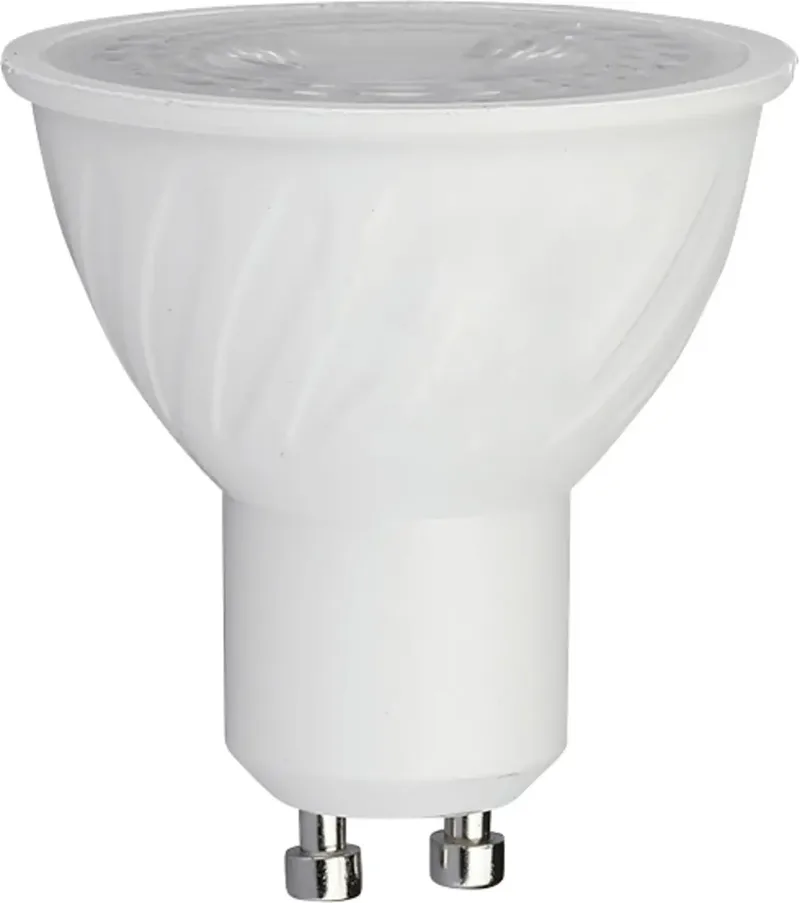 V-TAC 211086 LED-lamp EEK F (A - G) GU10 Reflektor 4.5 W = 50 W Varmvit (Ø x H) 50 mm x 55 mm 1 st från V-TAC – produktbild