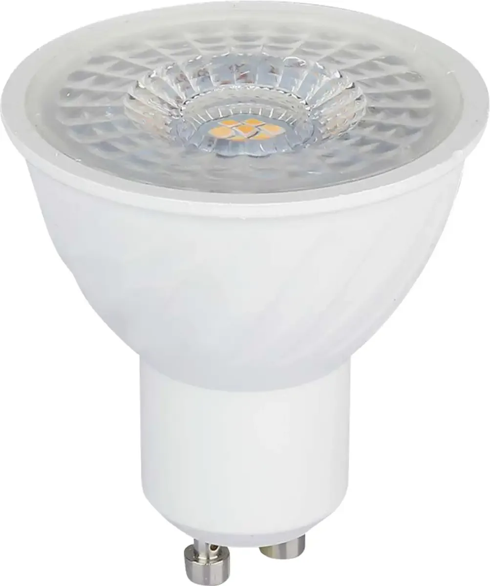V-TAC 21198 LED-reflectorlamp-lamp Energielabel F (A - G) GU10 6 W = 60 W Warmwit 1 stuk(s) by V-TAC in White – product photo
