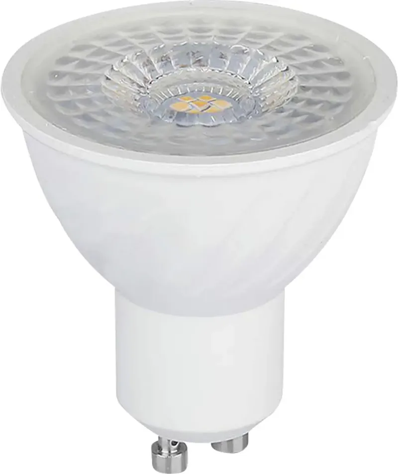 V-TAC 211991 LED-lamp Energielabel F (A - G) GU10 Reflector 6 W = 60 W Natuurwit (Ø x h) 50 mm x 55 mm Dimbaar 1 stuk(s) fra V-TAC – produktbillede