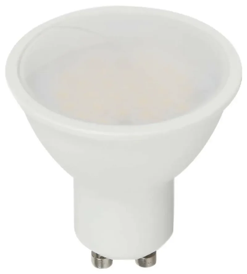 V-TAC 21201-6 SMD LED-lamp EEK F (A - G) GU10 Reflektor 4.5 W = 35 W Varmvit (Ø x H) 50 mm x 80 mm ej dimbar 1 st från V-TAC – produktbild