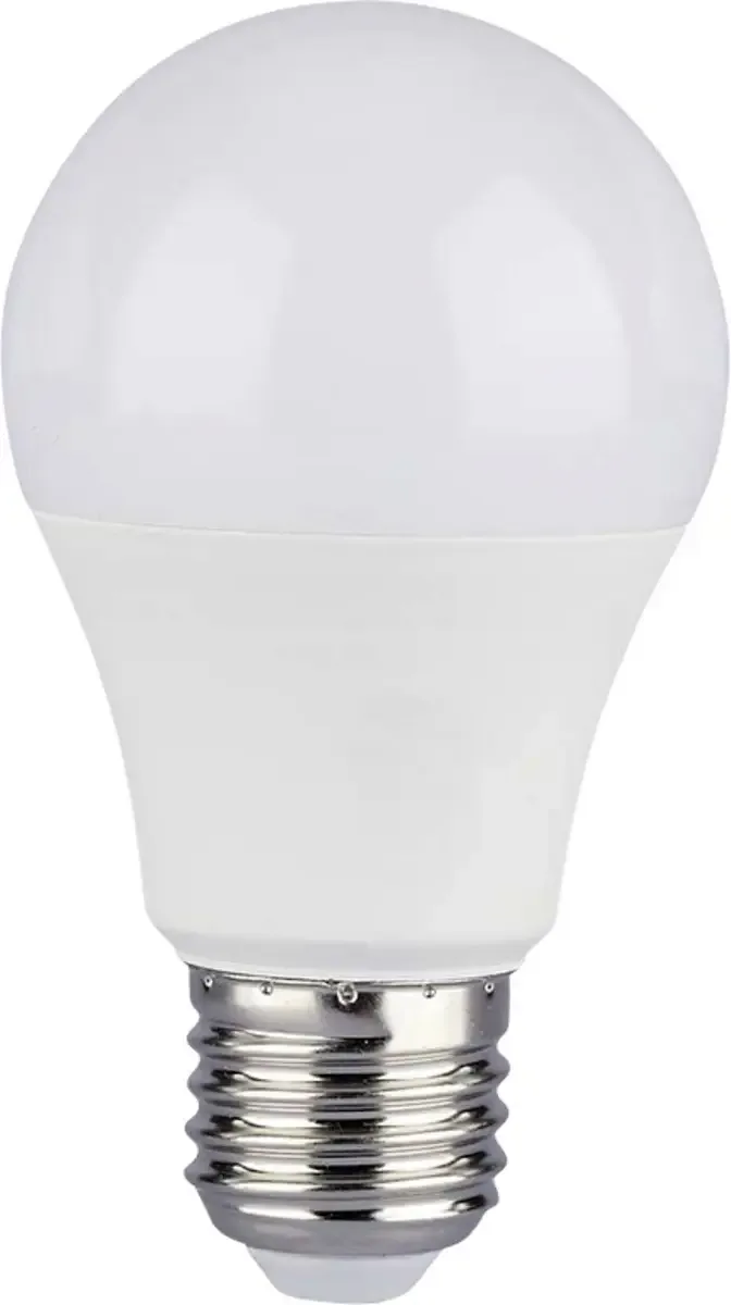 V-TAC 21230 LED-lamp EEK F (A - G) E27 8.5 W = 60 W Vit 1 st från V-TAC i Vit – produktbild
