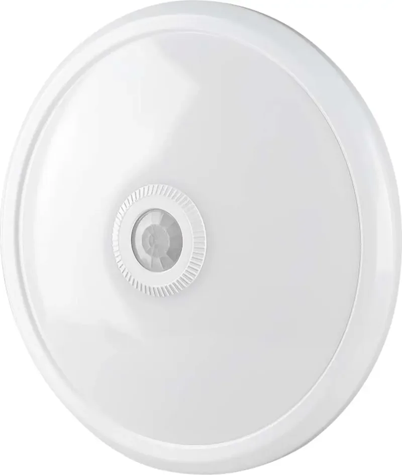 V-TAC 218086 LED-lamp Energielabel F (A - G) 12 W Natuurwit (Ø x h) 290 mm x 59.5 mm Incl. bewegingsmelder 1 stuk(s) von V-TAC in Weiß – Produktfoto