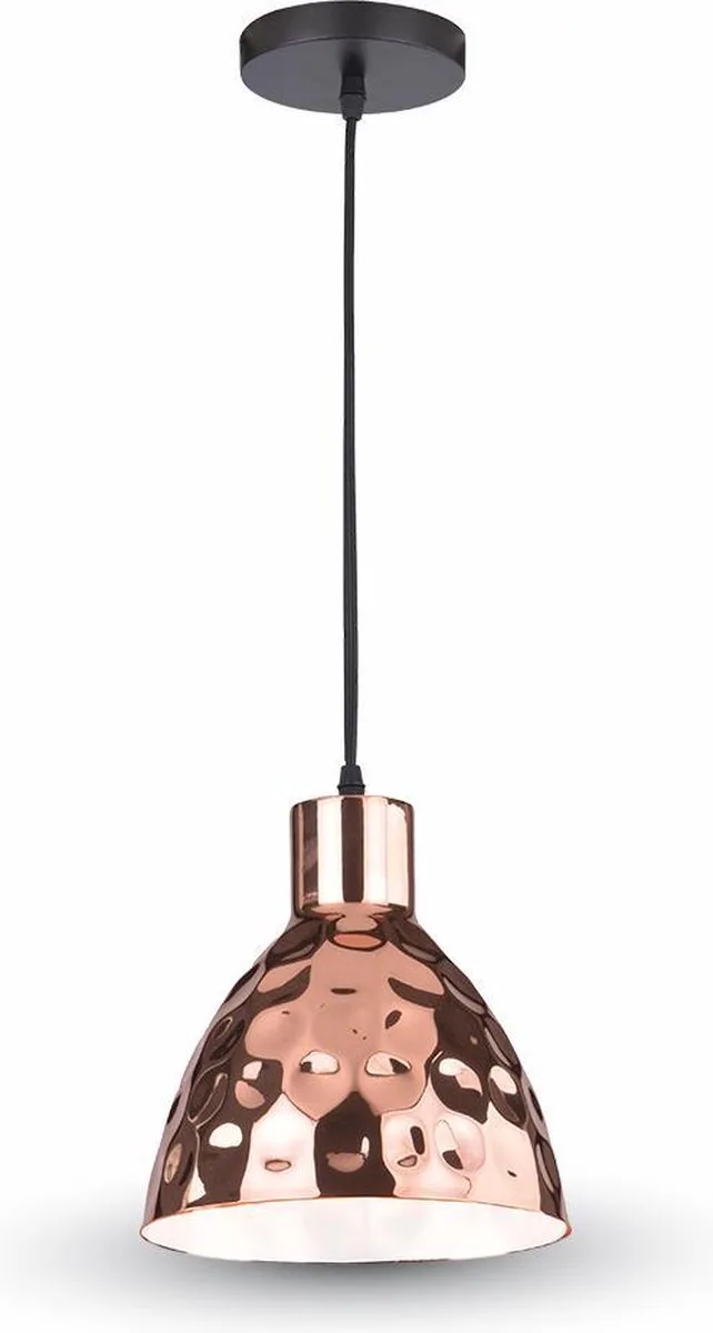 V-tac 3711 - Design hanglamp Ø220 - E27- Rose goud - VT-8220 från V-TAC i Rose Gold – produktbild