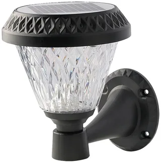 V-TAC 93575 VT-969 Solar-væglampe LED (RGB) LED 0.80 W Sort