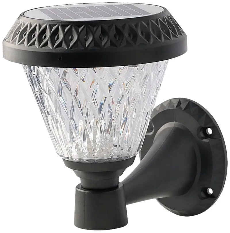 V-TAC 93575 VT-969 Applique solaire LED LED 0.80 W noir de V-TAC en Noir – photo produit