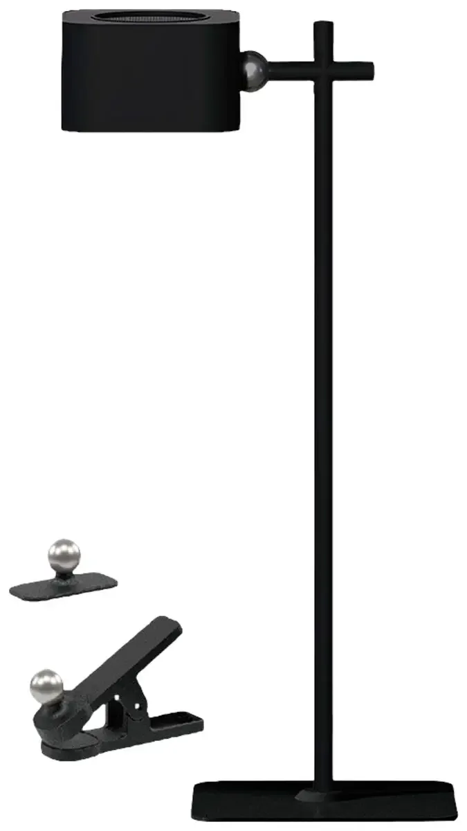 VT-10115-B 23411 Lampe de table sans fil LED LED 3 W noir de V-TAC en Noir – photo produit