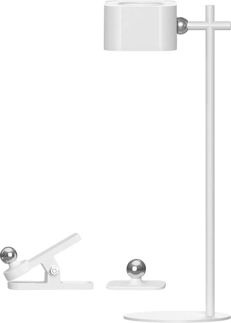 VT-10115-W 23410 Batteri-bordlampe LED (RGB) LED 3 W Hvid fra V-TAC i Hvid – produktbillede