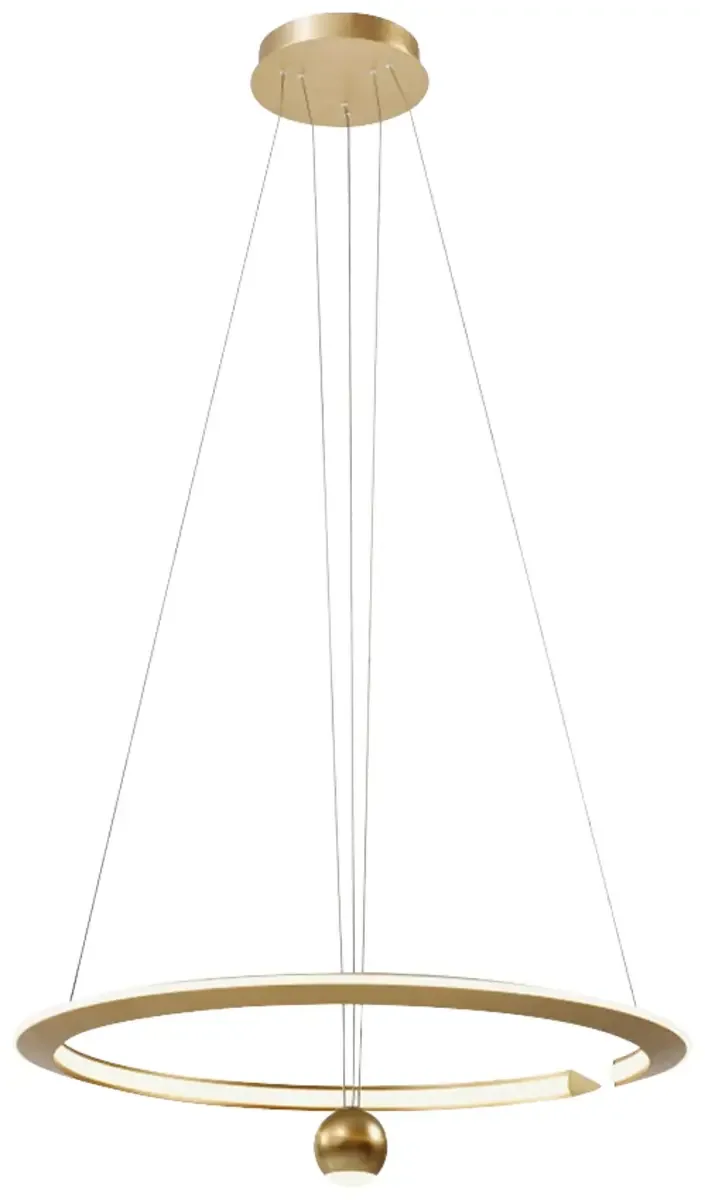 VT-10126 23432 Suspension LED LED LED CEE: E (A - G) 45 W or de V-TAC en Or – photo produit