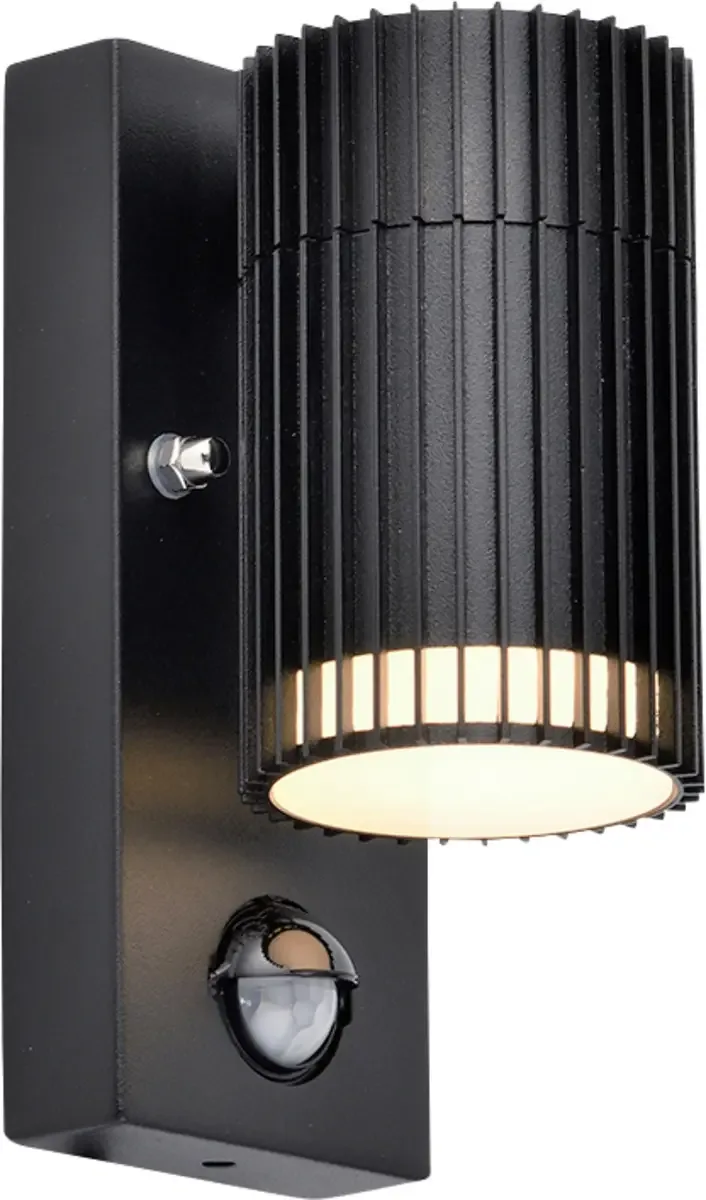 VT-10174PIR 24306 Wandleuchte GU10 10 W Schwarz från V-TAC – produktbild