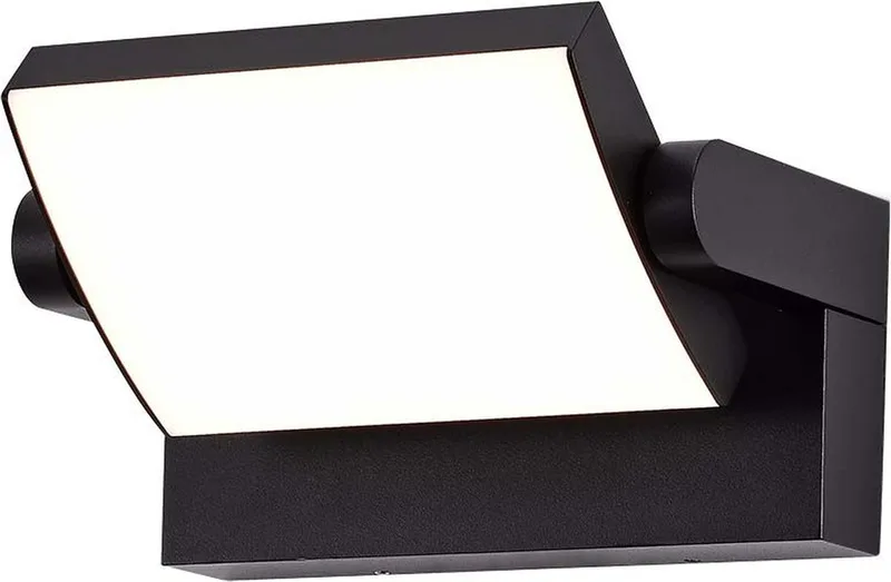 VT-11020-B LED Draaibare Wandlamp - IP65 Waterdicht - 17W - 2520 Lumen - 3000K de V-TAC en Noir – photo produit