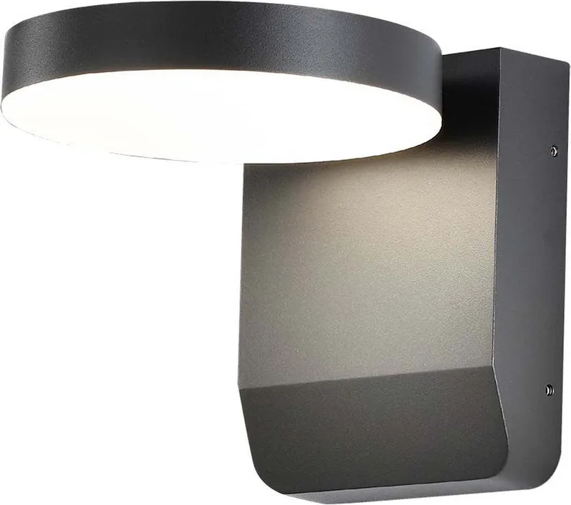 VT-11020-RD-B LED Draaibare Wandlamp - IP65 Waterdicht - 17W - 2520 Lumen - 4000K van V-TAC in Zwart – productfoto