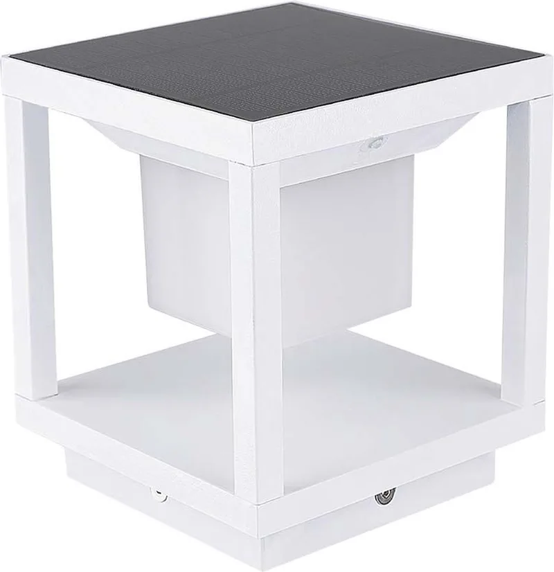 VT-11022-W Solar Verlichting Tuinverlichting 2W 90lm 3000K IP65 VT-11022-W fra V-TAC i Hvid – produktbillede