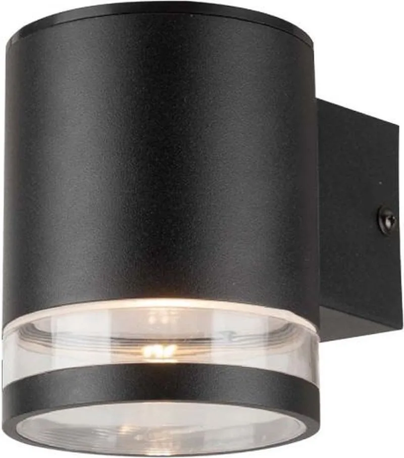 VT-1139-B Solar Wandlamp - IP54 - 70 Lumen - 3000K från V-TAC i Svart – produktbild