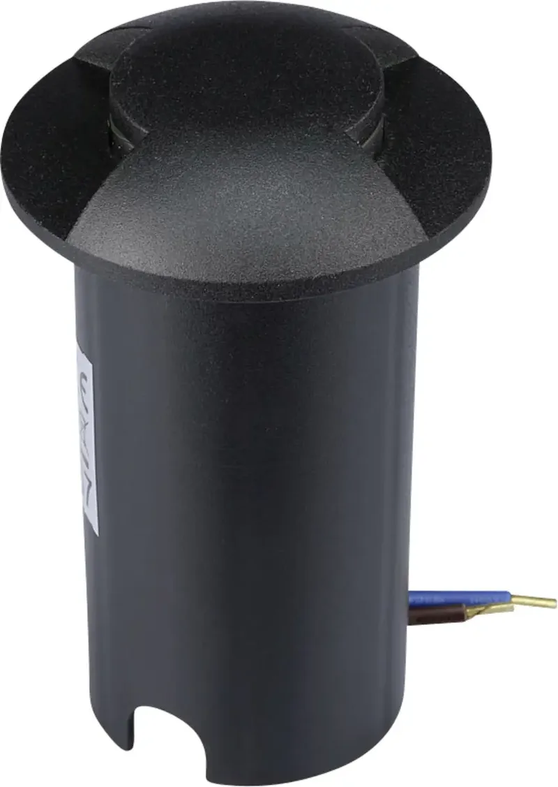 VT-1161 211468 Lampe de sol LED encastrable LED 1 W noir de V-TAC en Noir – photo produit