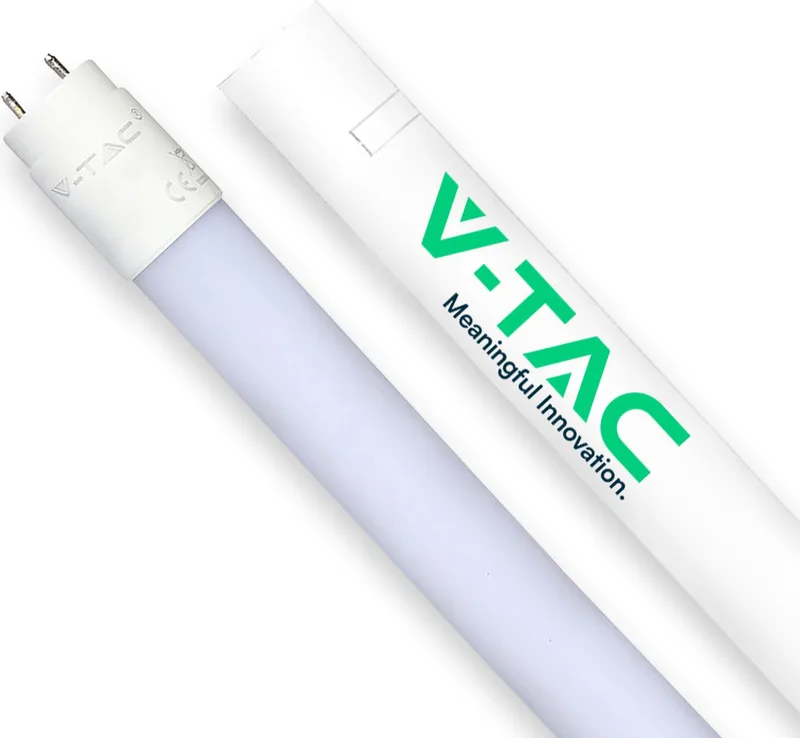 VT-1277-N LED T8 Buis - IP20 - Wit - 18W - 1850 Lumen - 4000K - 120CM från V-TAC – produktbild