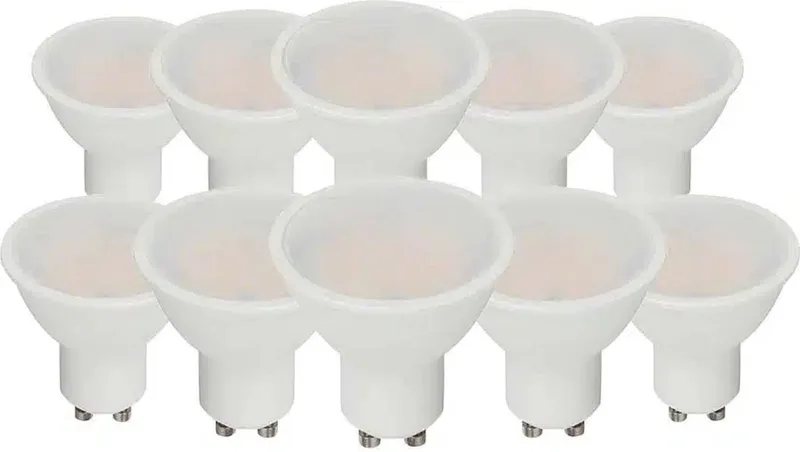 VT-205 10-pack LED spotjes - GU10 - 4.5W - 400 Lm - 3000K de V-TAC – photo produit
