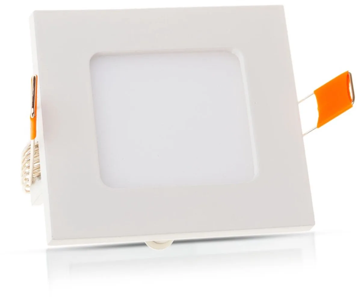 VT-307SQ LED Vierkant Minipaneel - Premium Serie - IP20 - 3W - 210 Lumen - 6400K de V-TAC en Blanc – photo produit
