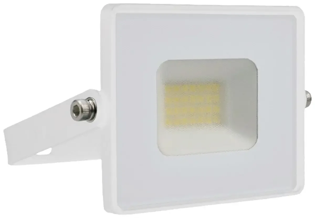 VT-4021W-N 215951 LED-utomhusspotlight EEK: F (A - G) 20 W Ljusfärg: Kallvit von V-TAC in Weiß – Produktfoto