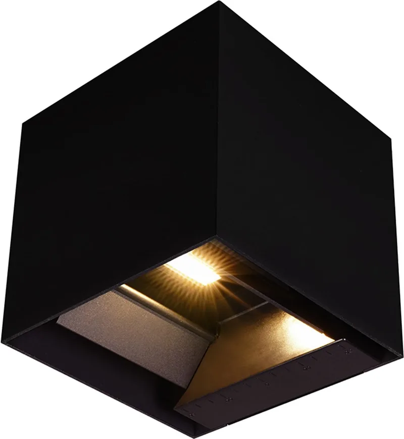 VT-409CCT 23770 Solar-Außenwandleuchte LED E27 9 W Schwarz von V-TAC in Schwarz – Produktfoto