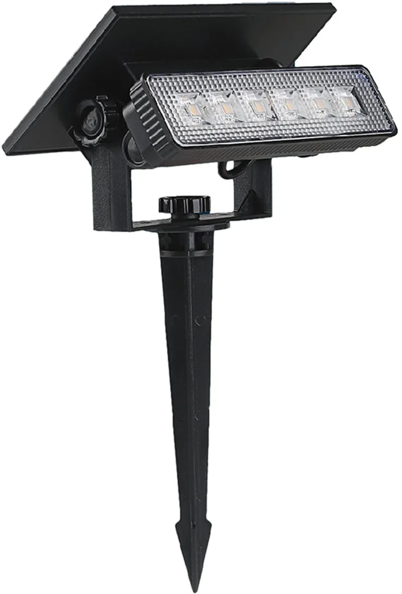 VT-41009 Solar Tuinlamp - IP65 Waterdicht - 80 Lumen - 3000K von V-TAC in Schwarz – Produktfoto