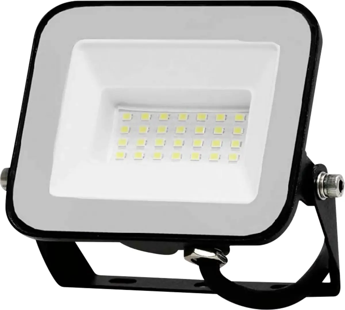 VT-44020 10015 LED Strålkastare EEK: F (A - G) 20 W Ljusfärg: Neutralvit von V-TAC in Schwarz – Produktfoto