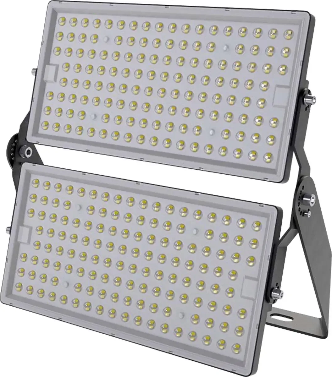 VT-48500 23089 Projecteur déclairage LED CEE: D (A - G) 500 W Couleur déclairage (ampoule LED): blanc naturel de V-TAC en Noir – photo produit