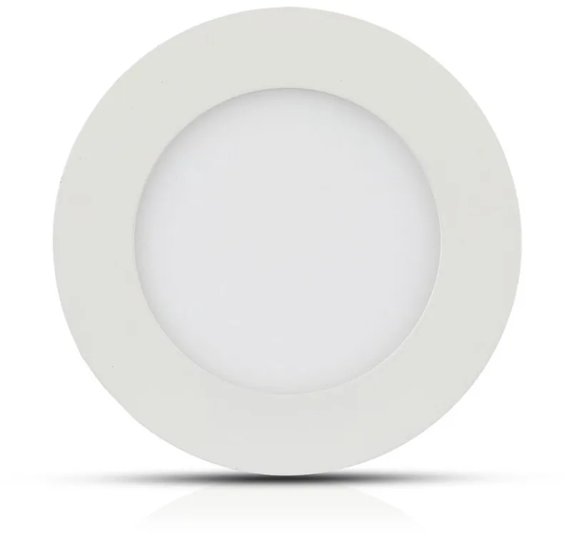 VT-606RD LED Rond Minipaneel - Samsung - Premium Serie - IP20 - 6W - 420 Lumen - 6400K fra V-TAC i Hvid – produktbillede