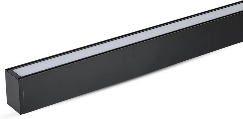 VT-7-40-B-N Lineaire verlichting Lineaire hanglampen 40W 3270lm 6400K IP20 VT-7-40-B-N van V-TAC in Zwart – productfoto