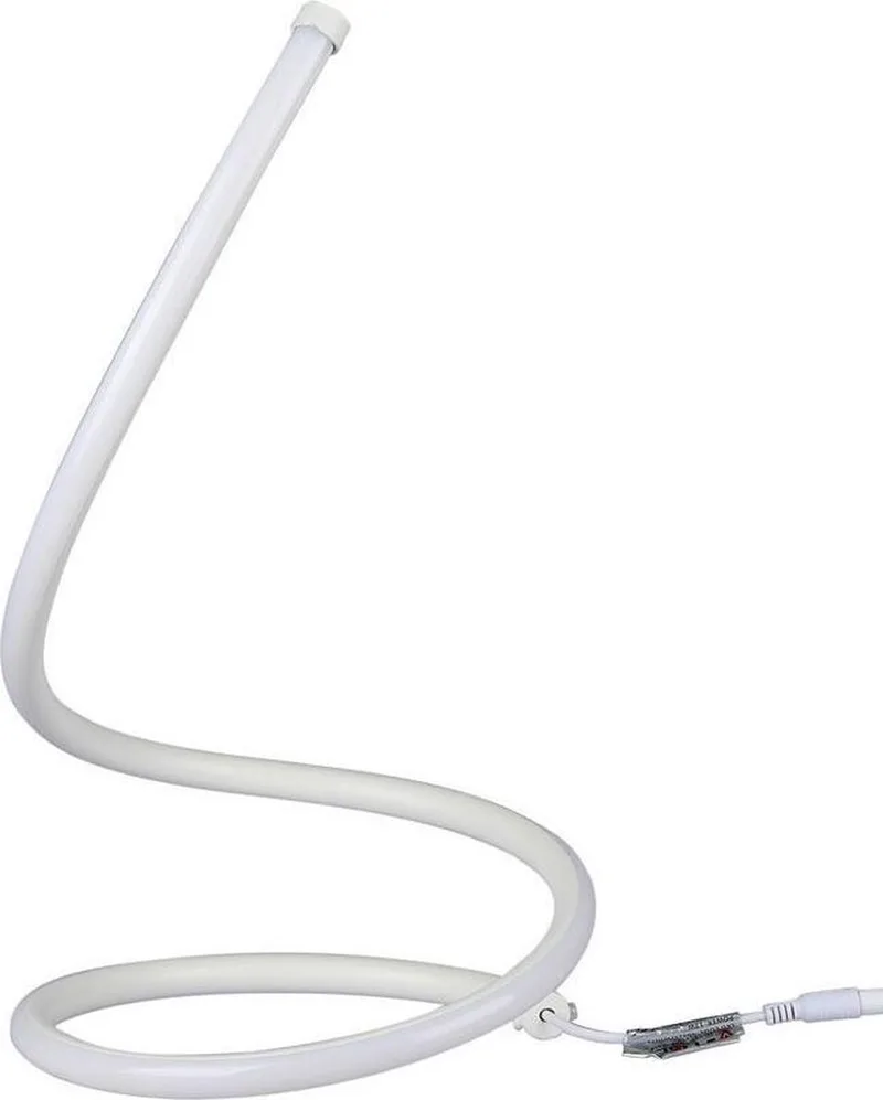 VT-7312-W Flexibele Tafellamp - IP20 - 17W - 1300 Lumen - 3000K von V-TAC in Weiß – Produktfoto
