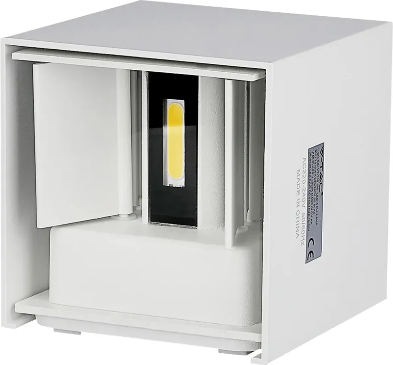VT-759 217079 LED-wandlamp LED vast ingebouwd Energielabel: E (A - G) 5 W LED från V-TAC i Vit – produktbild