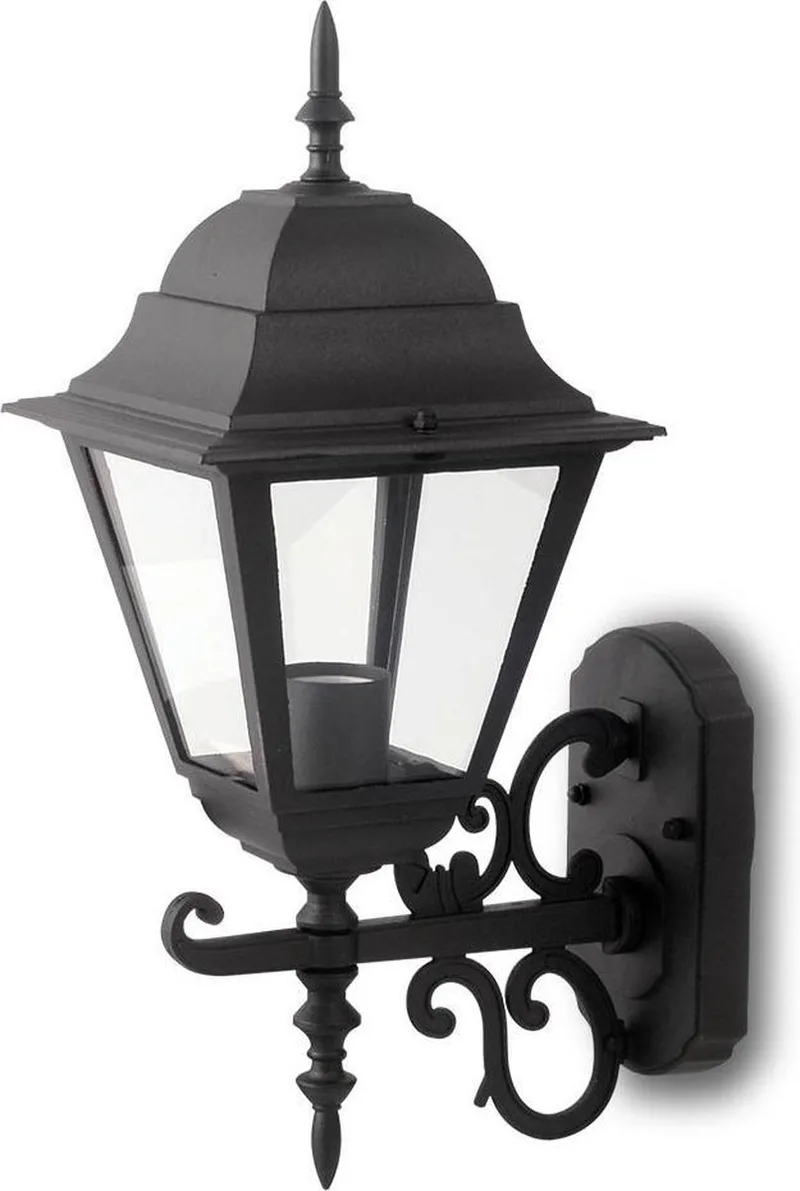 VT-761-B Wandlamp voor buiten - UP - IP44 - Mat Zwart de V-TAC en Matzwart – photo produit