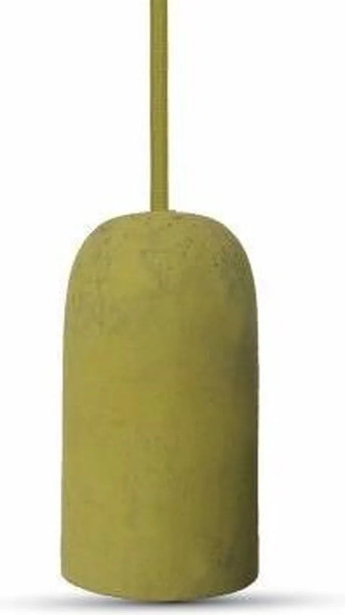 VT-7668 CONCRETE PENDANT LIGHT-YELLOW från V-TAC i Gul – produktbild